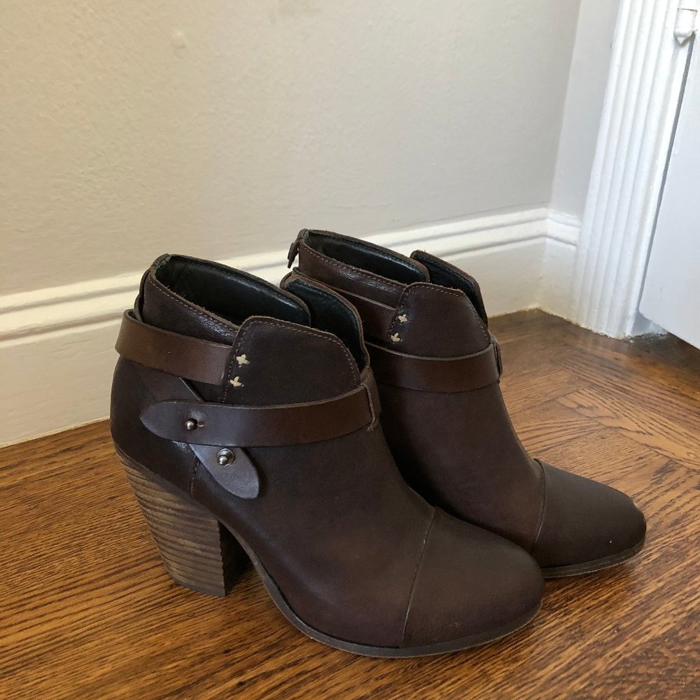 RAG & BONE Harrow Leather Booties